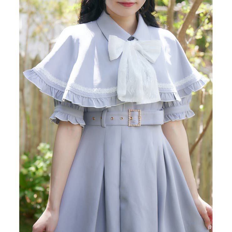 セパレートケープワンピース[品番：RJTW0002090]｜ROJITA