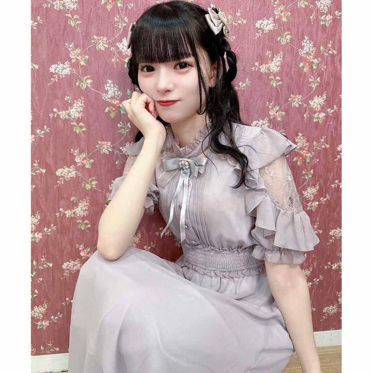 サイドギャザーカットコクーンワンピース｜WOMEN｜250HSM83-427E