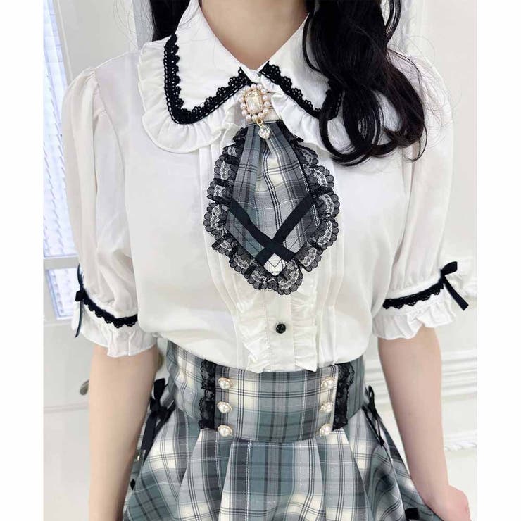 ネクタイ付きブラウス[品番：RJTW0002416]｜ROJITA（ロジータ）のレディースファッション通販｜SHOPLIST（ショップリスト）
