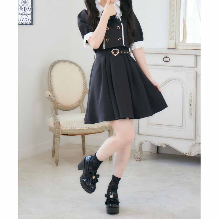 レイヤード風ダブルボタンワンピース[品番：RJTW0002415]｜ROJITA （ロジータ）のレディースファッション通販｜SHOPLIST（ショップリスト）