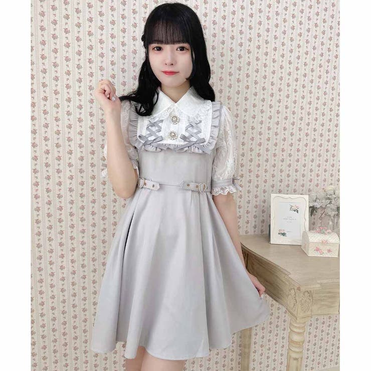 素晴らしい価格 ヨークレースアップワンピース[品番：RJTW0002418]｜ROJITA ワンピース