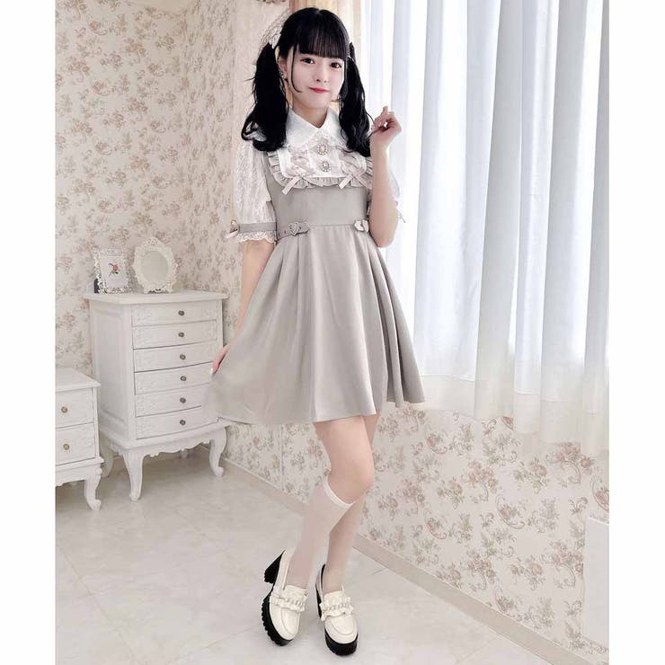商品画像：チェック柄セーラーワンピース | Rlab store 2