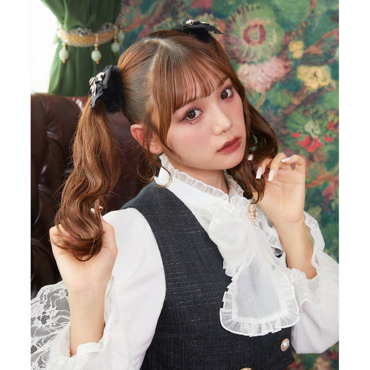 MA*RS ファー シュシュ フリルリボン付きファーシュシュSET[品番：RJTW0001813]｜ROJITA