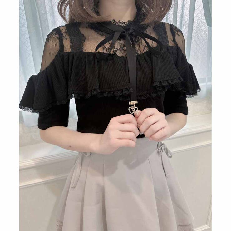 地雷 ロジータ ハート テレコトップス マーズ フリル スカパン セットアップ ROJITA,couture BY ROJITA | 公式通販