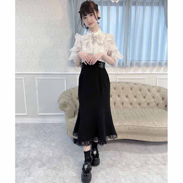 人気ブランド新作豊富 花柄ドッキングロングワンピース[品番：RJTW0002427]｜ROJITA 服＆ファッション小物