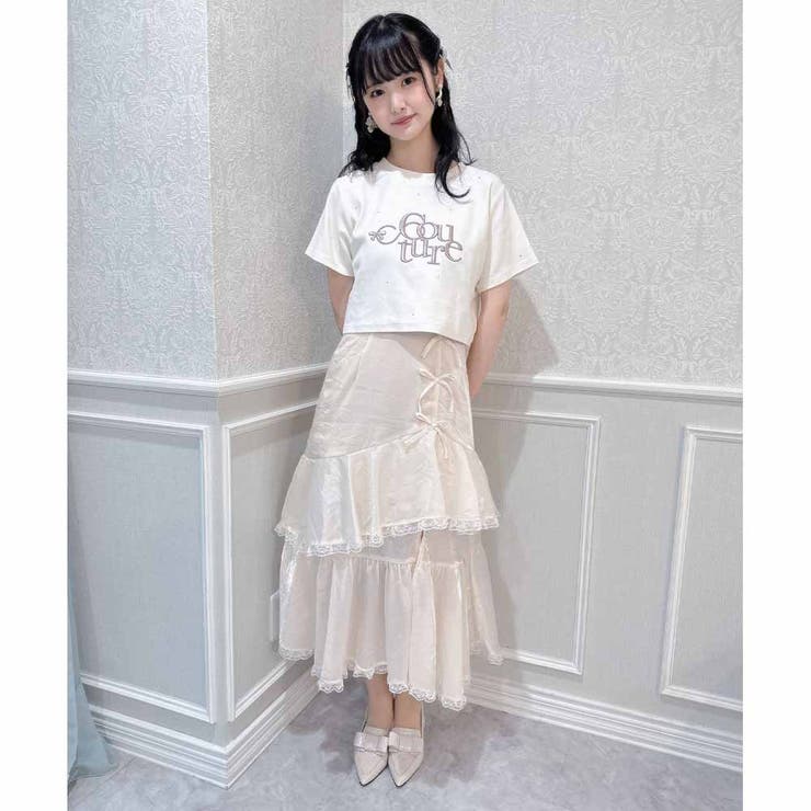 ラッフルロングスカート[品番：RJTW0002423]｜ROJITA（ロジータ