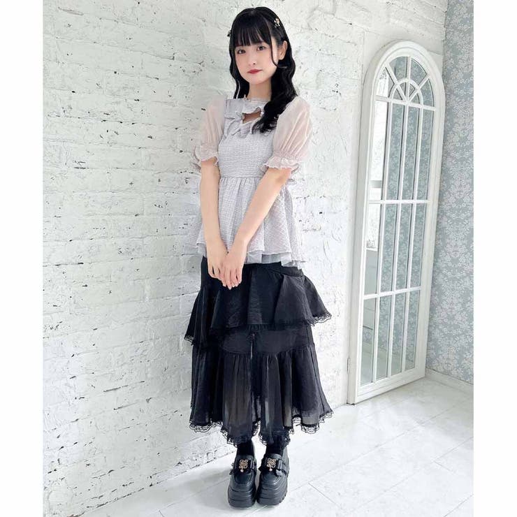 R*o様 Biby. ROSIE PEPURAMUTOP ロージーぺプラムPOP 🐑⭐️📝 #ROSIEPEPURAMUTOP ポロペプラムトップスお披露目