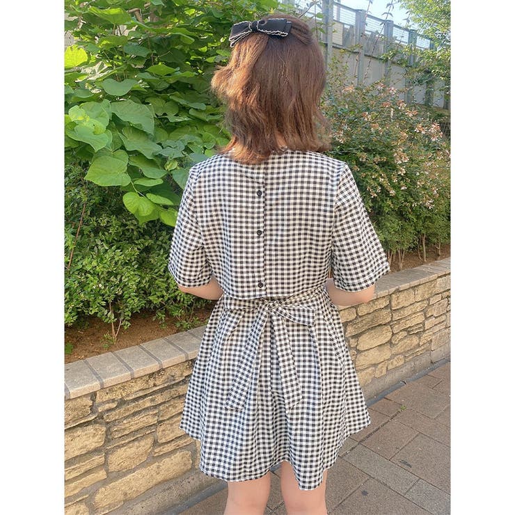 Rmine バックスリットギンガムチェックワンピース 品番 Rjtw Rojita ロジータ のレディースファッション通販 Shoplist ショップリスト