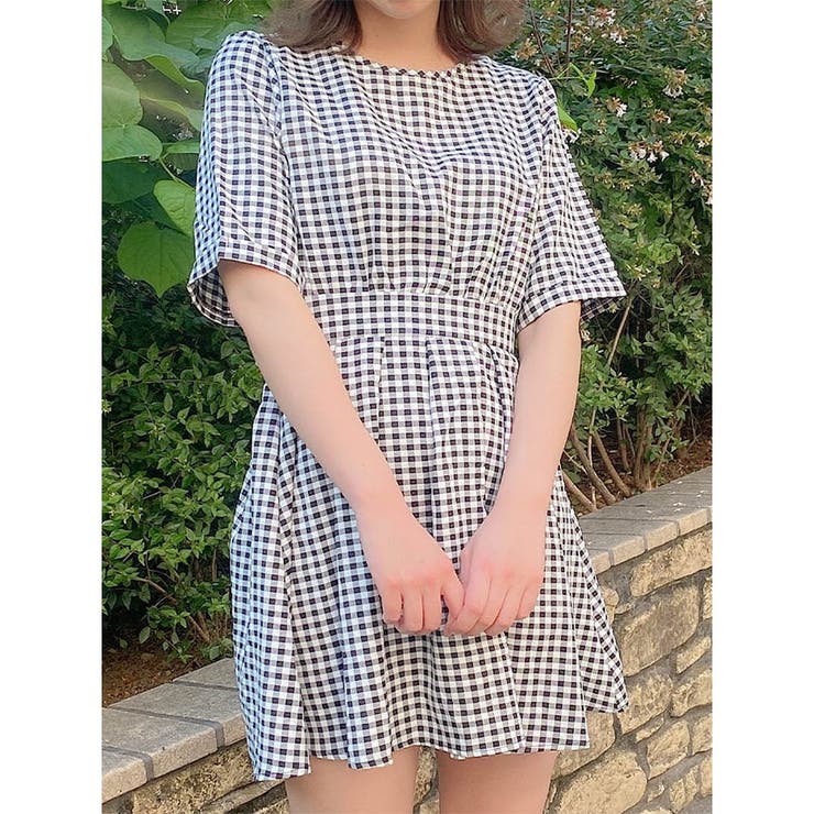 Rmine バックスリットギンガムチェックワンピース 品番 Rjtw Rojita ロジータ のレディースファッション通販 Shoplist ショップリスト