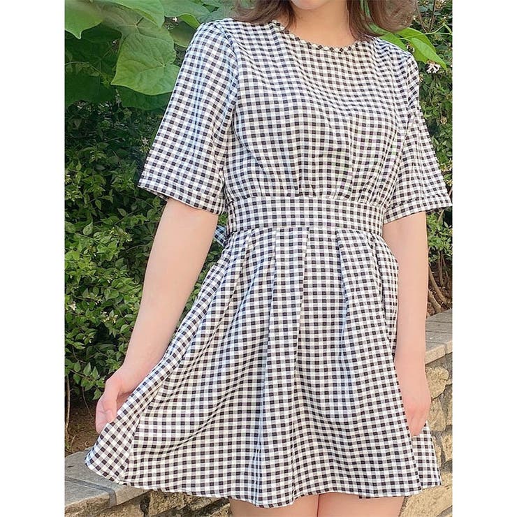 Rmine バックスリットギンガムチェックワンピース 品番 Rjtw Rojita ロジータ のレディースファッション通販 Shoplist ショップリスト