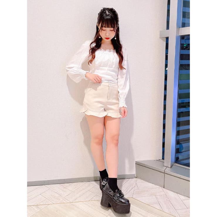 Rmine】裾フリルショートパンツ[品番：RJTW0000951]｜ROJITA
