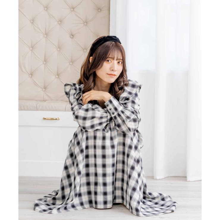 新品⭐︎Vin ヴァン　ヤマダヤ　スコットクラブ　バックリボンレースワンピース Vin ヴァン ヤマダヤ スコットクラブ バックリボンレース