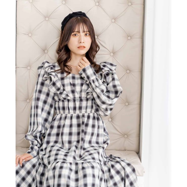 新品⭐︎Vin ヴァン　ヤマダヤ　スコットクラブ　バックリボンレースワンピース Vin ヴァン ヤマダヤ スコットクラブ バックリボンレース