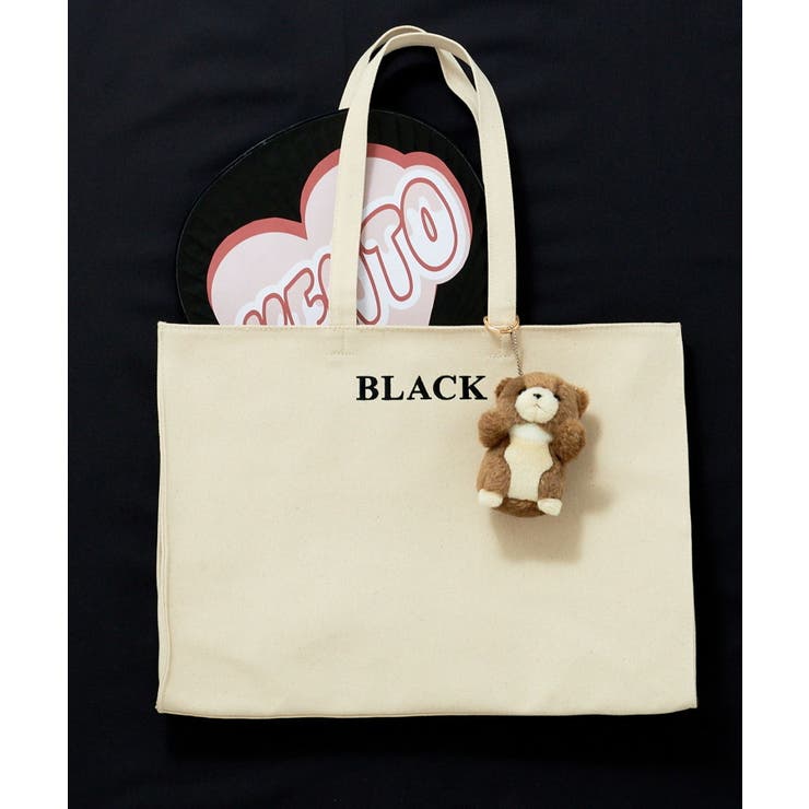 黒 | 推部屋トートバック (キャンバス素材) | 推部屋plus