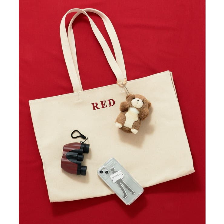 赤 | 推部屋トートバック (キャンバス素材) | 推部屋plus