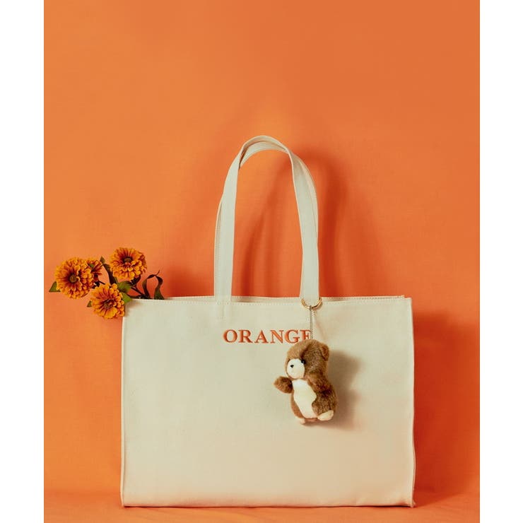 TKGARMENTSUPPLY オレンジ キャンバス リメイクトートバッグ TKGARMENTSUPPLY オレンジ キャンバス リメイクトートバッグ CAFÉ