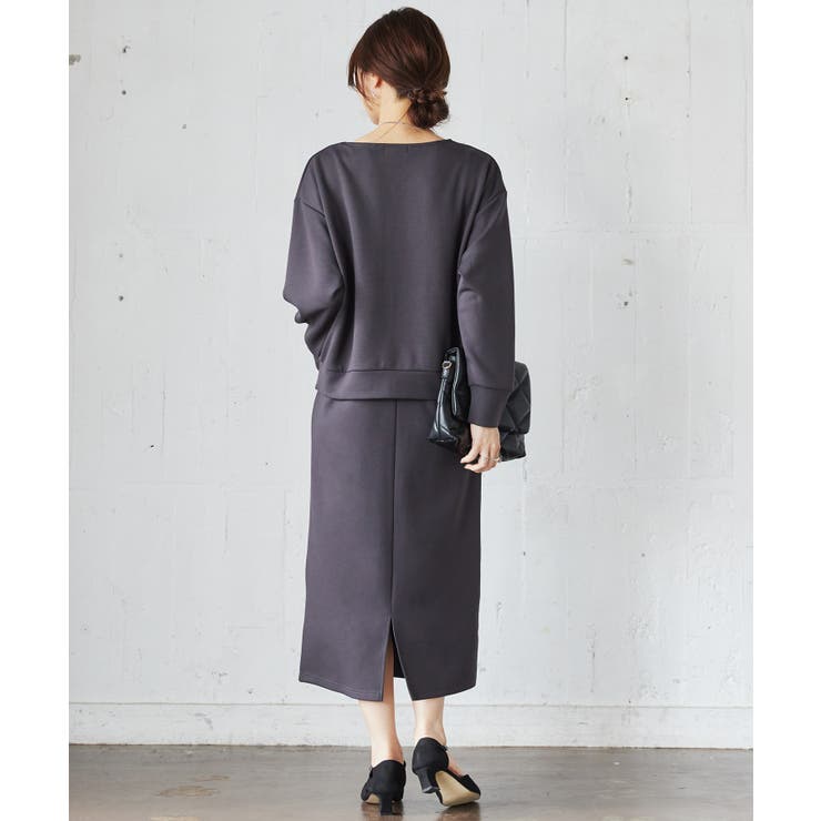 ダンボールセットアップ風ワンピース 授乳口付きワンピース マタニティワンピース | マタニティウェア・ランジェリーのRosemadame  | 詳細画像11 