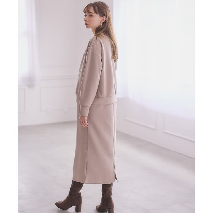 ダンボールセットアップ風ワンピース 授乳口付きワンピース マタニティワンピース | マタニティウェア・ランジェリーのRosemadame  | 詳細画像15 