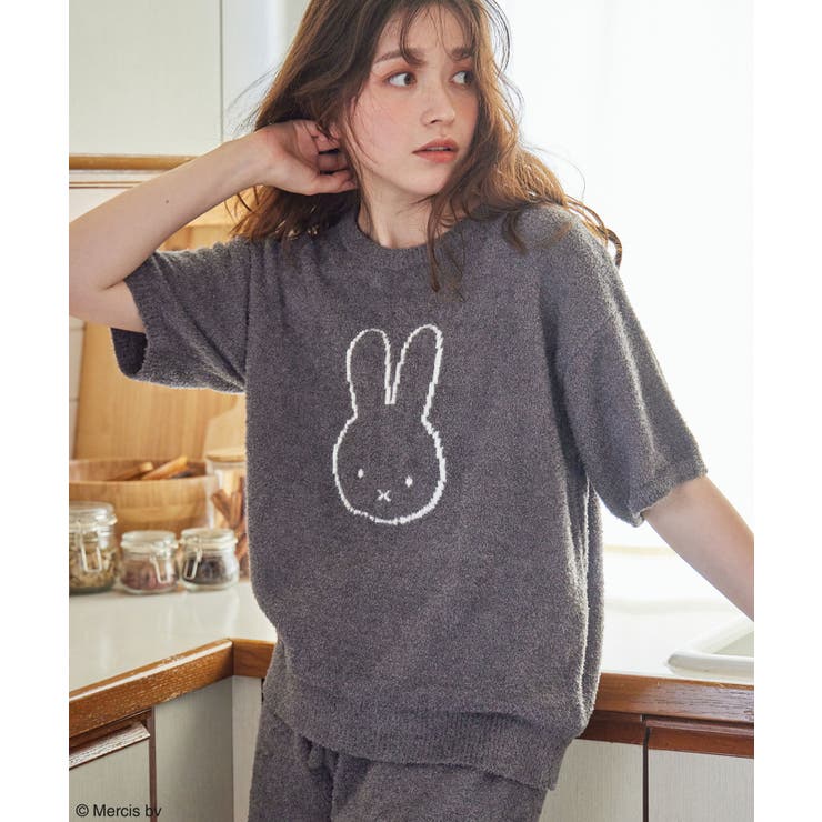 miffy ミッフィーもこもこプルオーバー Tシャツ[品番：RSMW0001895