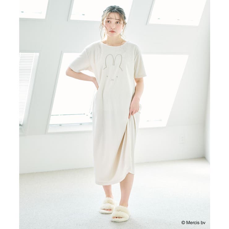 【ミッフィー miffy】パイルリブワンピース ルームウエア | 推部屋plus | 詳細画像16 