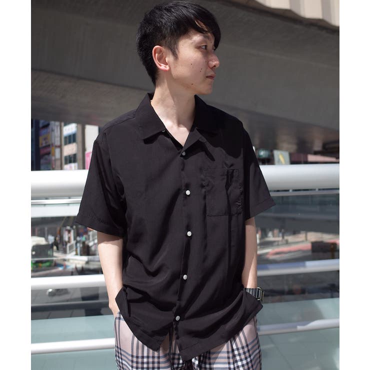 【YOKE】オーバーサイズドオープンカラーシャツ　サイズ2