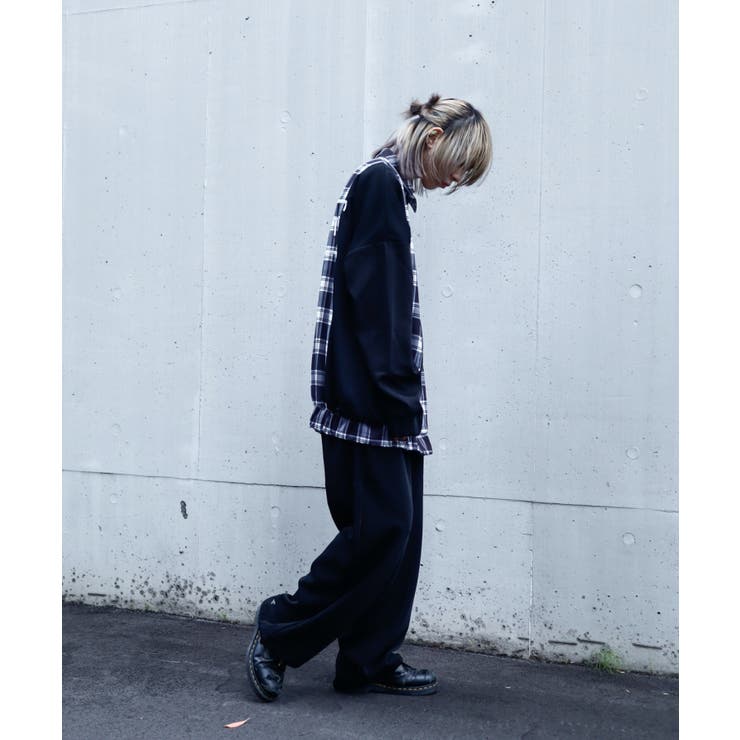 1 150DBK】AFYF VANDALISMDRAW WIDE PANT[品番：RVSM0002546]｜rovtski