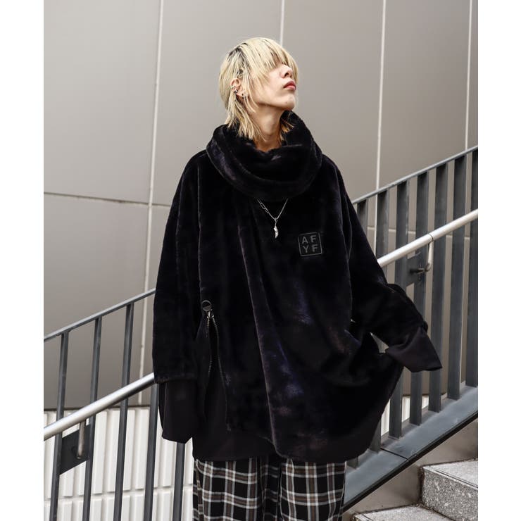 AFYF OFF TURTLE PONCHO[品番：RVSM0002586]｜rovtski（ロフトスキー  ）のメンズファッション通販｜SHOPLIST（ショップリスト）