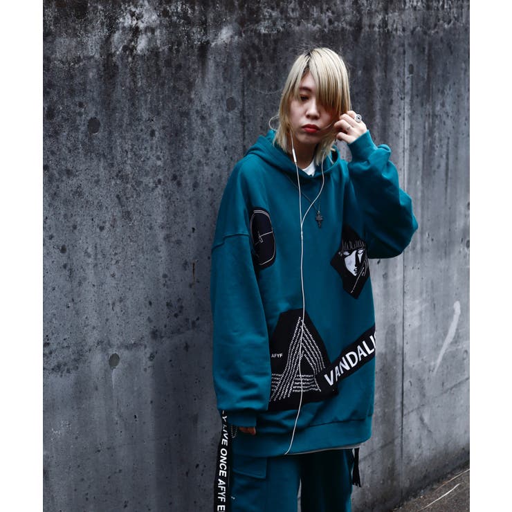 AFYF VANDALISMBACK ZIP PARKA[品番：RVSM0002558]｜rovtski（ロフトスキー  ）のメンズファッション通販｜SHOPLIST（ショップリスト）