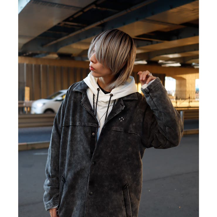 BLACK】AFYFSNAP COAT[品番：RVSM0002609]｜rovtski（ロフトスキー