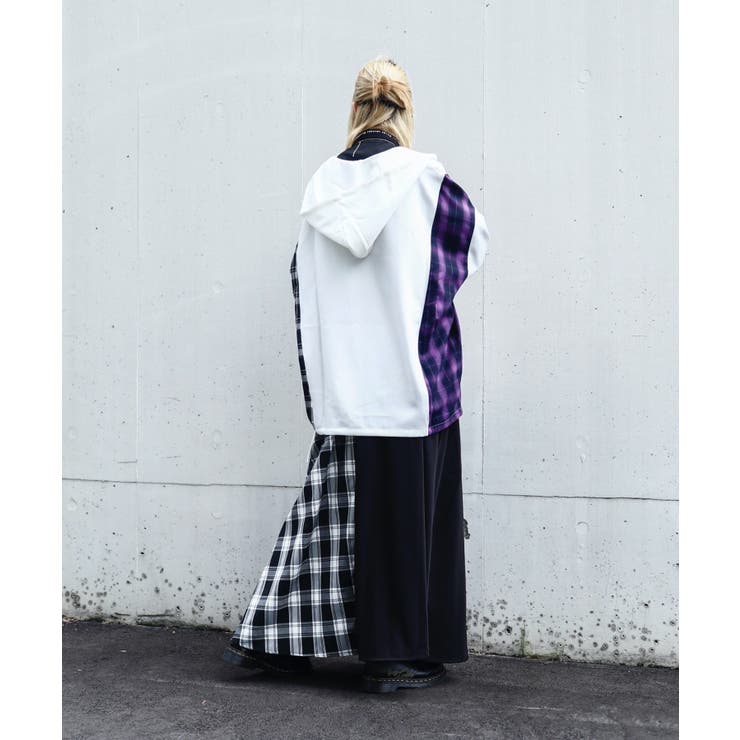 AFYFSIDE CHECK PARKA[品番：RVSM0002572]｜rovtski（ロフトスキー