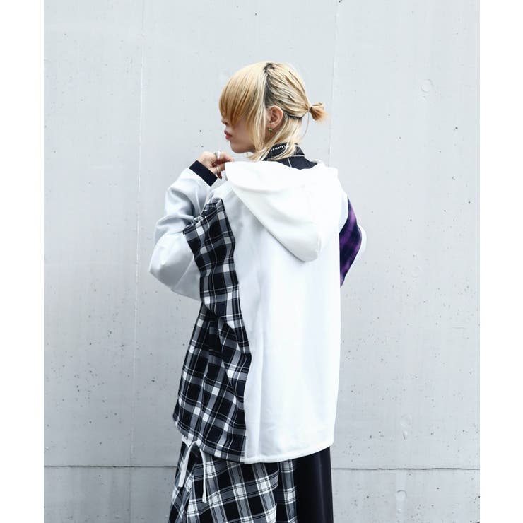 AFYFSIDE CHECK PARKA[品番：RVSM0002572]｜rovtski（ロフトスキー