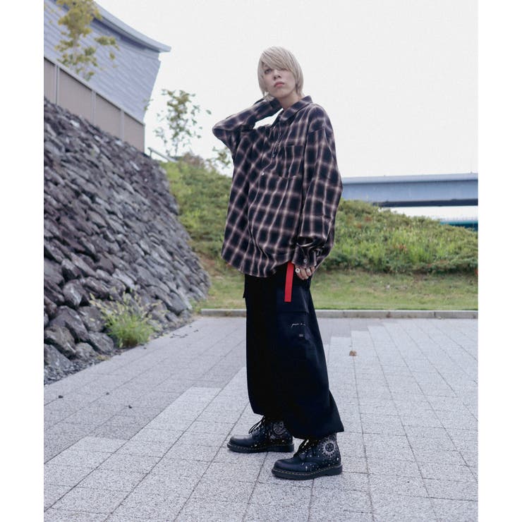 BEIGE】AFYFOMBRE CHECK LS[品番：RVSM0002613]｜rovtski（ロフト