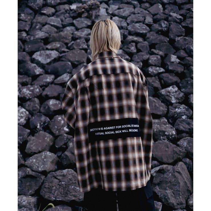 BEIGE】AFYFOMBRE CHECK LS[品番：RVSM0002613]｜rovtski（ロフト