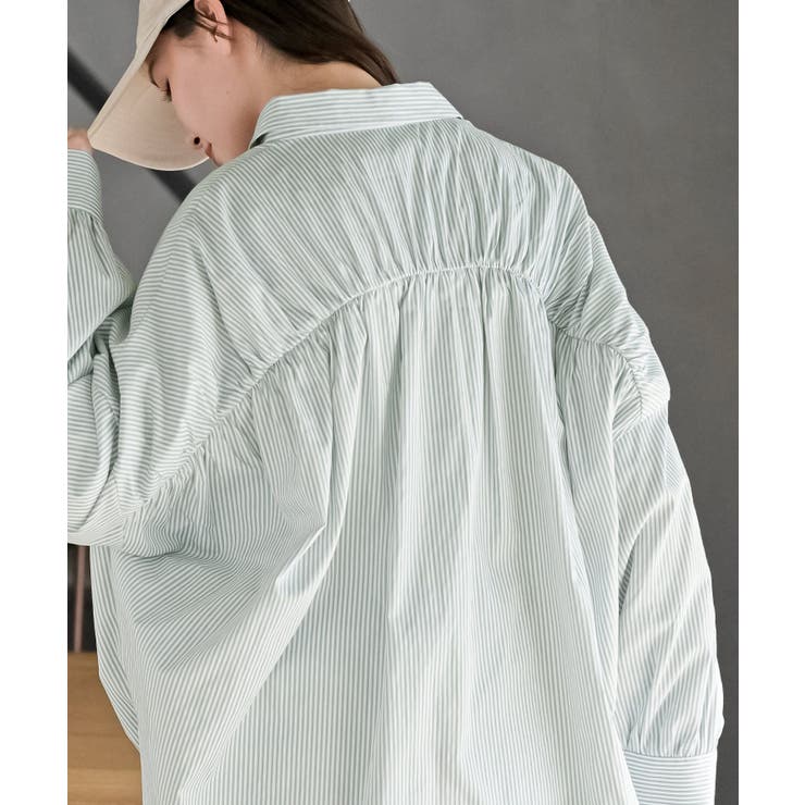 バックギャザードロストブルゾンシャツ | rps | 詳細画像15 