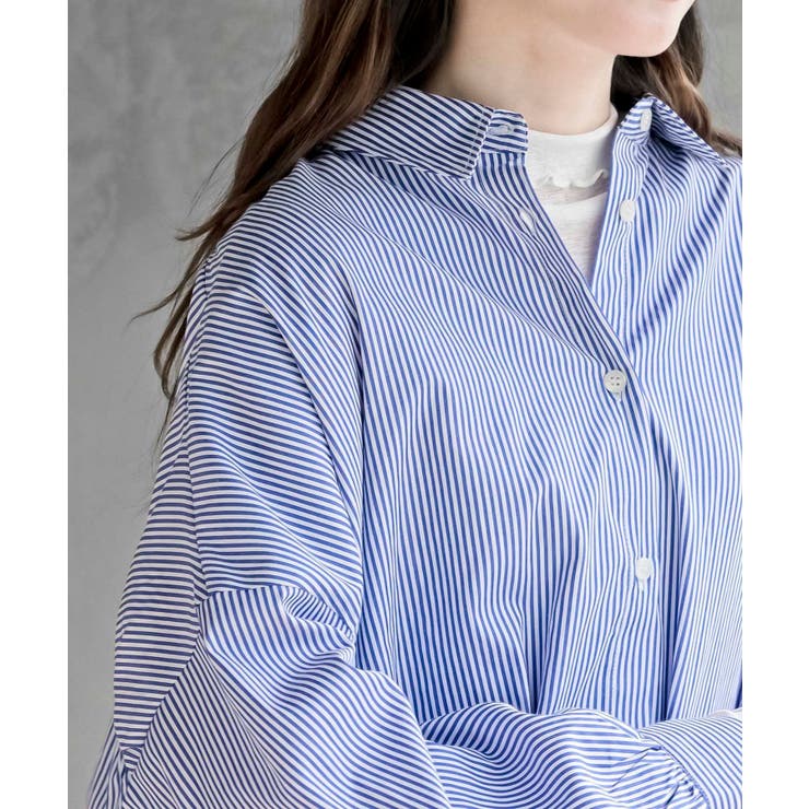 バックギャザードロストブルゾンシャツ | rps | 詳細画像23 