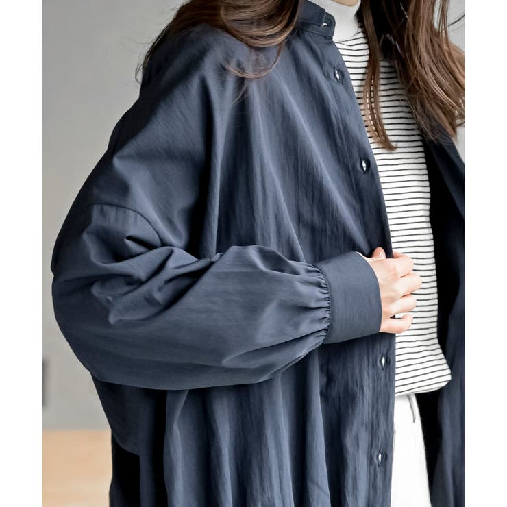 バックギャザードロストブルゾンシャツ | rps | 詳細画像30 