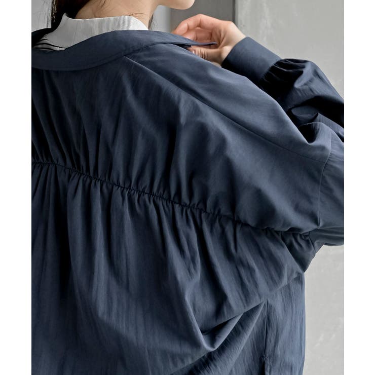 バックギャザードロストブルゾンシャツ | rps | 詳細画像31 