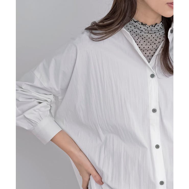 バックギャザードロストブルゾンシャツ | rps | 詳細画像9 