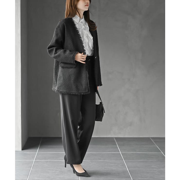 ツイードノーカラージャケット | rps | 詳細画像5 