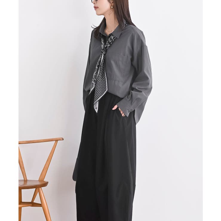 スカーフアレンジオーバーシャツ | rps | 詳細画像11 