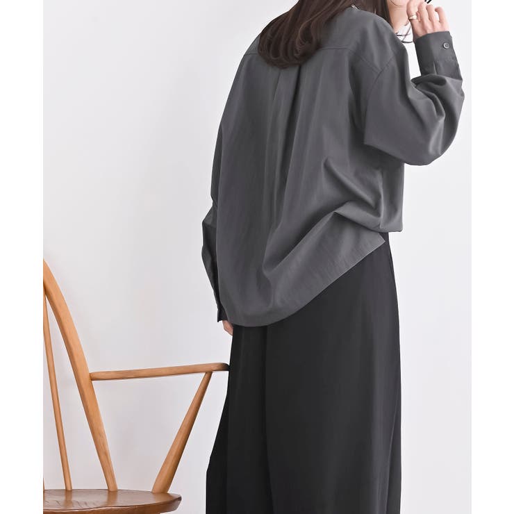 スカーフアレンジオーバーシャツ | rps | 詳細画像13 