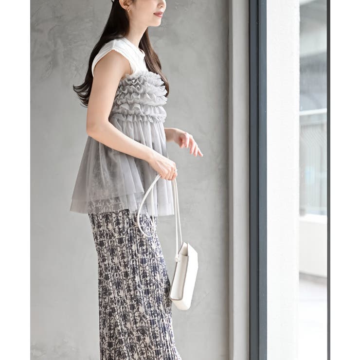 チュールフリルキャミソール | rps | 詳細画像11 