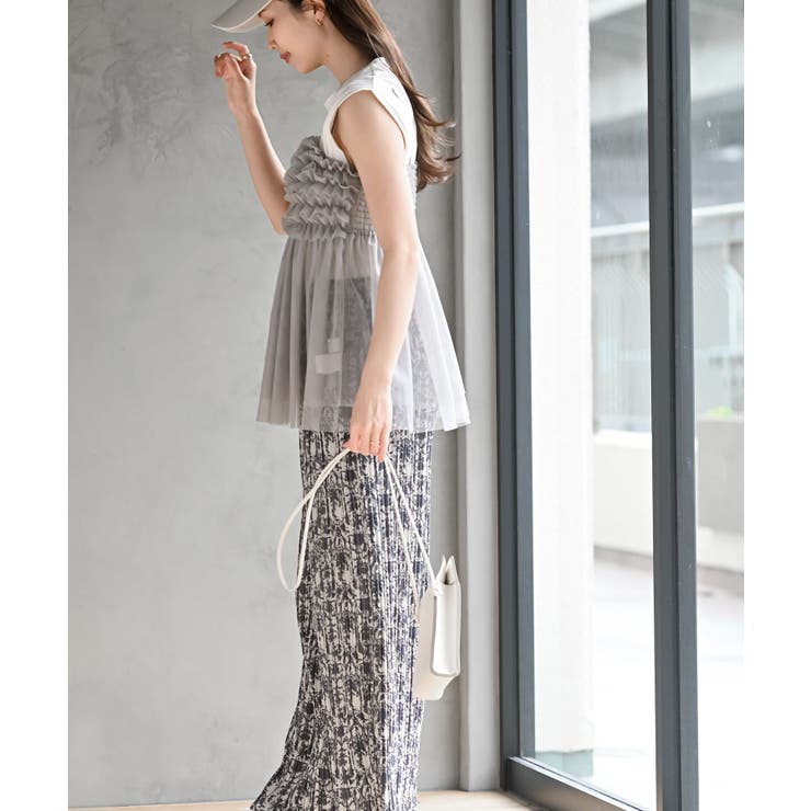 チュールフリルキャミソール | rps | 詳細画像13 