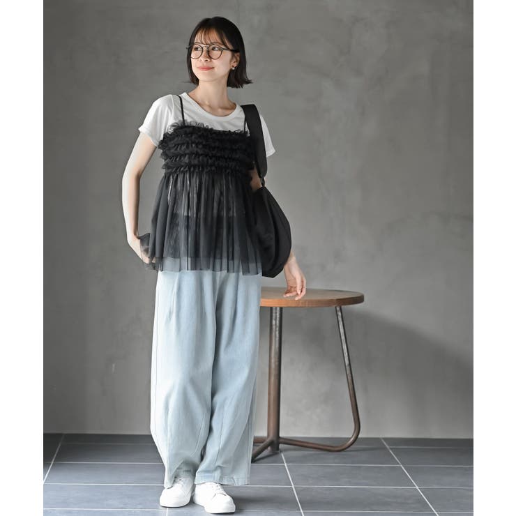 チュールフリルキャミソール | rps | 詳細画像22 