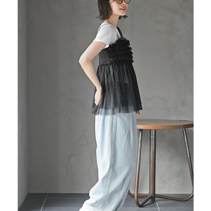 チュールフリルキャミソール | rps | 詳細画像25 