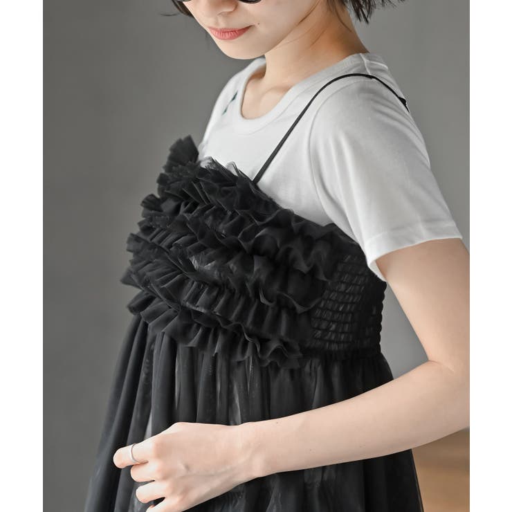 チュールフリルキャミソール | rps | 詳細画像27 