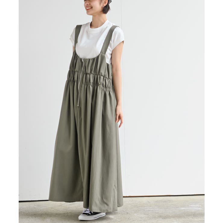 フロントZIPシャーリングジャンスカ[品番：RPSW0002799]｜rps