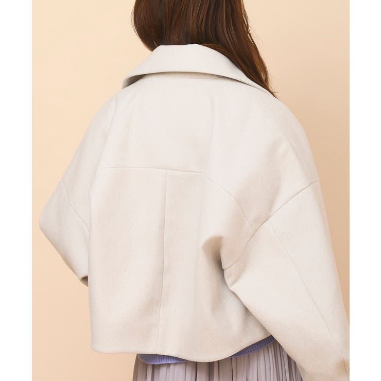 フェイクウールショートコート | rps | 詳細画像11 