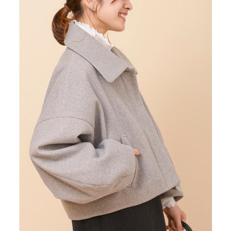 フェイクウールショートコート | rps | 詳細画像30 