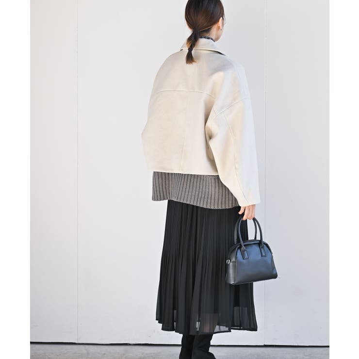 フェイクウールショートコート | rps | 詳細画像4 